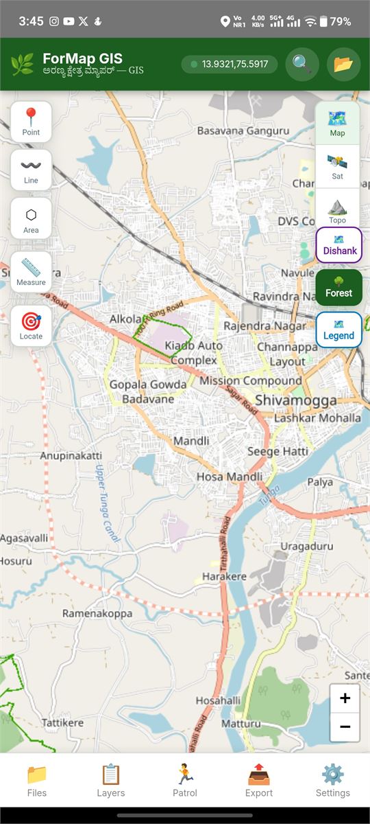 ForMap GIS screen 1