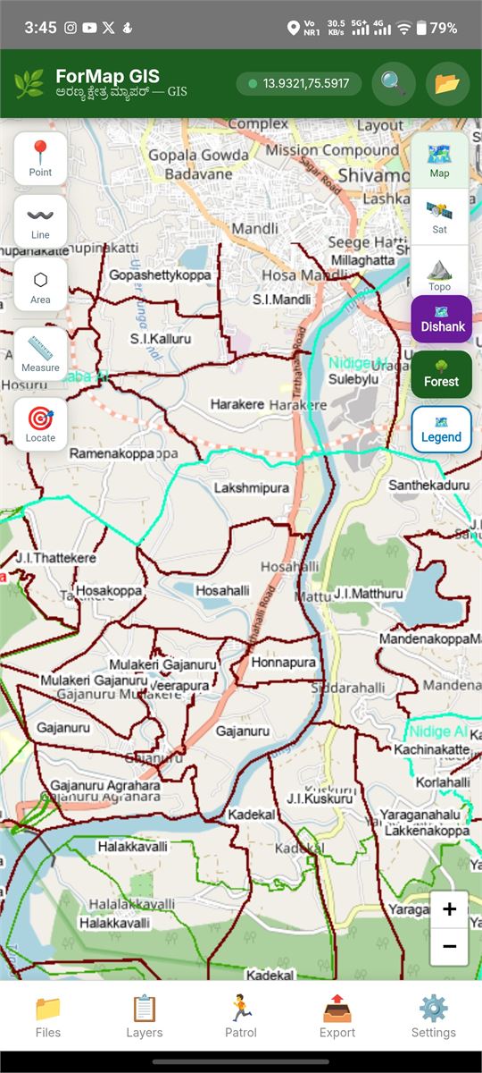 ForMap GIS screen 2