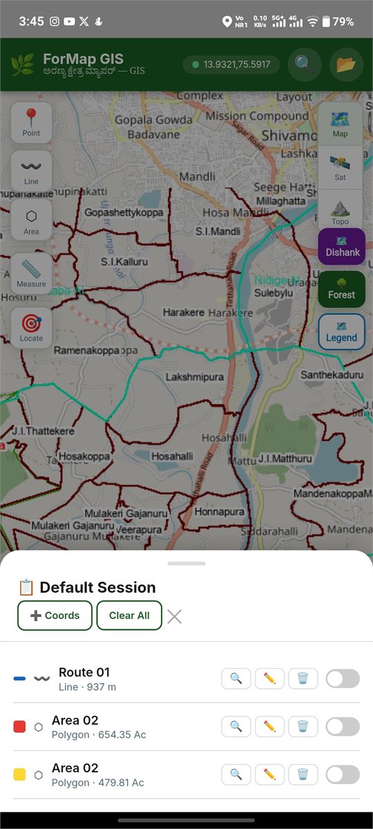 ForMap GIS screen 3