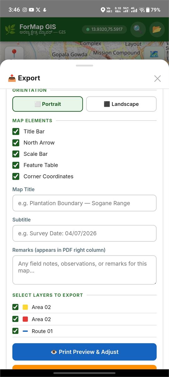 ForMap GIS screen 5