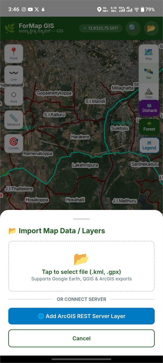 ForMap GIS screen 6